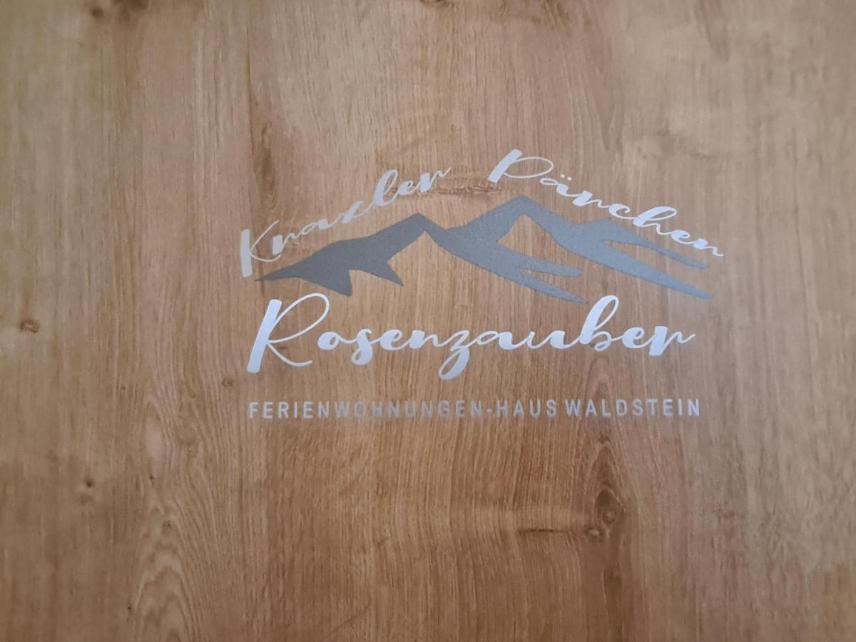 Rosenzauber Kraxler Paerchen Appartement Weißenstadt Buitenkant foto